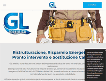 Tablet Screenshot of glidraulica.com